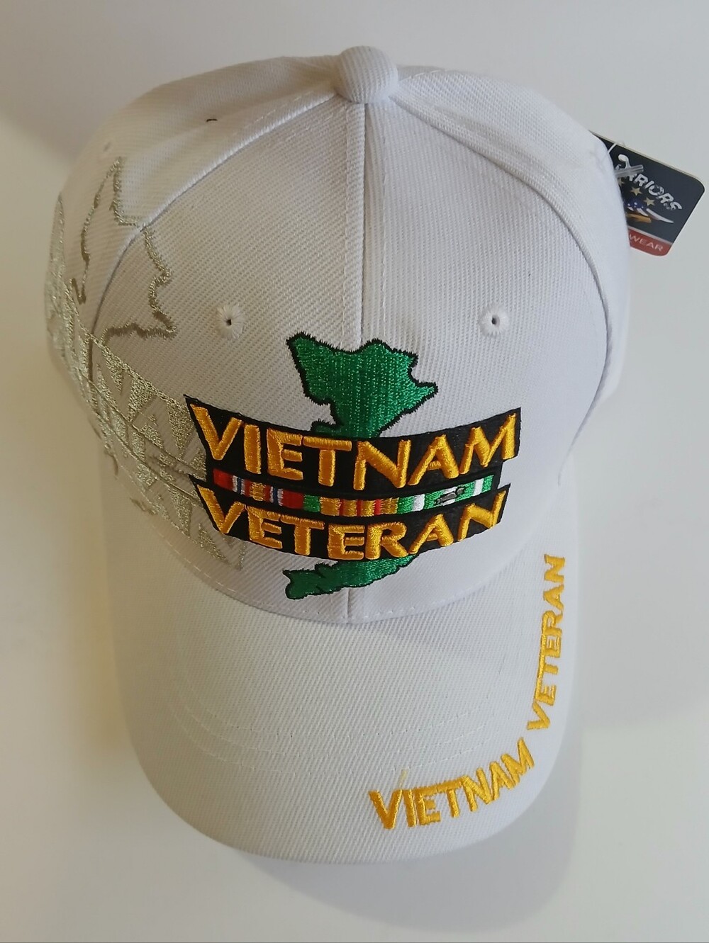 Vietnam Veteran Hat With Map